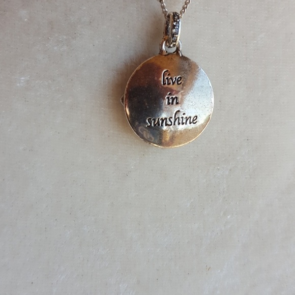 Fossil -‎ Live in the Sunshine Silver Necklace - Picture 3 of 4